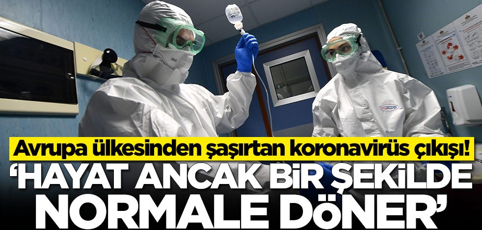 Almanya duyurdu: Hayat ancak bir şekilde normale döner