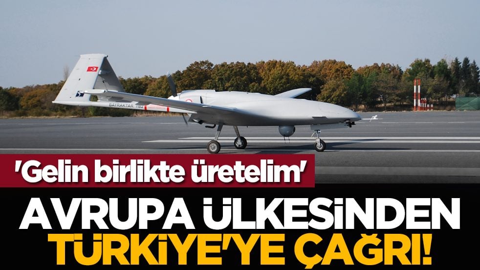 Avrupa ülkesinden Türkiye'ye çağrı! 'Gelin birlikte üretelim'
