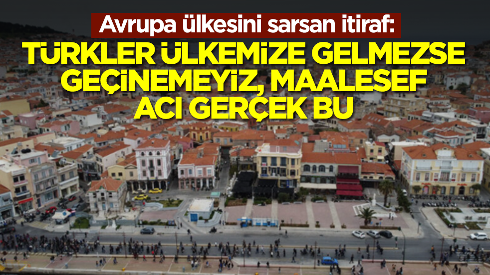 Avrupa ülkesini sarsan itiraf: Türkler ülkemize gelmezse geçinemeyiz maalesef acı gerçek bu