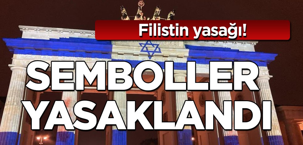 Avrupa'da Filistin yasağı! Almanya kararını dünyaya ilan etti! Filistin'i temsil eden semboller yasaklandı