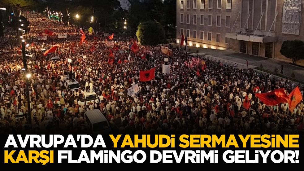 Avrupa'da Yahudi sermayesine karşı Flamingo Devrimi geliyor!