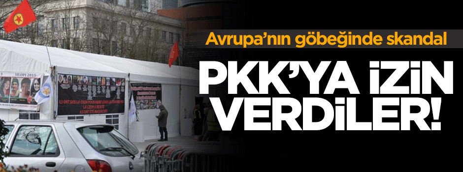 Avrupa'dan skandal karar! PKK'ya izin verdi!