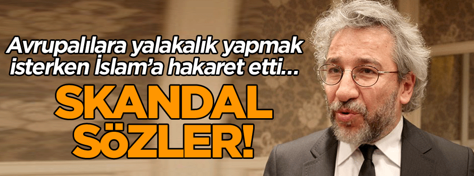 Avrupalılara yalakalık yapmak isterken İslam’a hakaret etti… Skandal sözler!