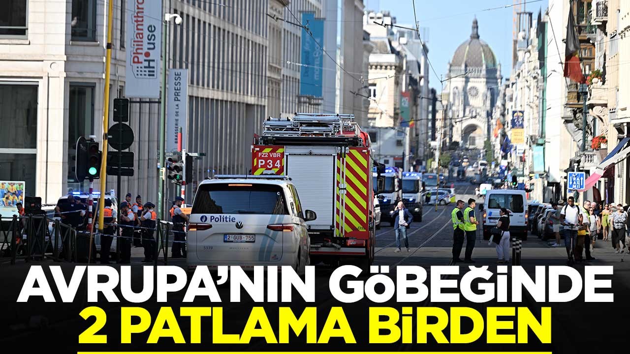 Avrupa'nın göbeğinde 2 patlama birden 