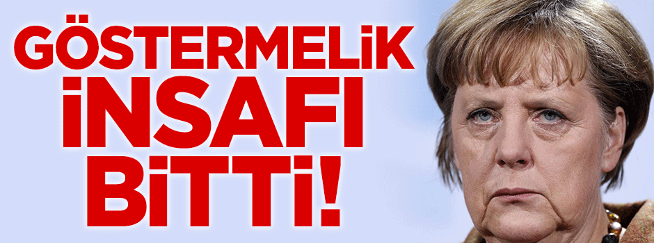 Avrupa'nın göstermelik insafı bitti!