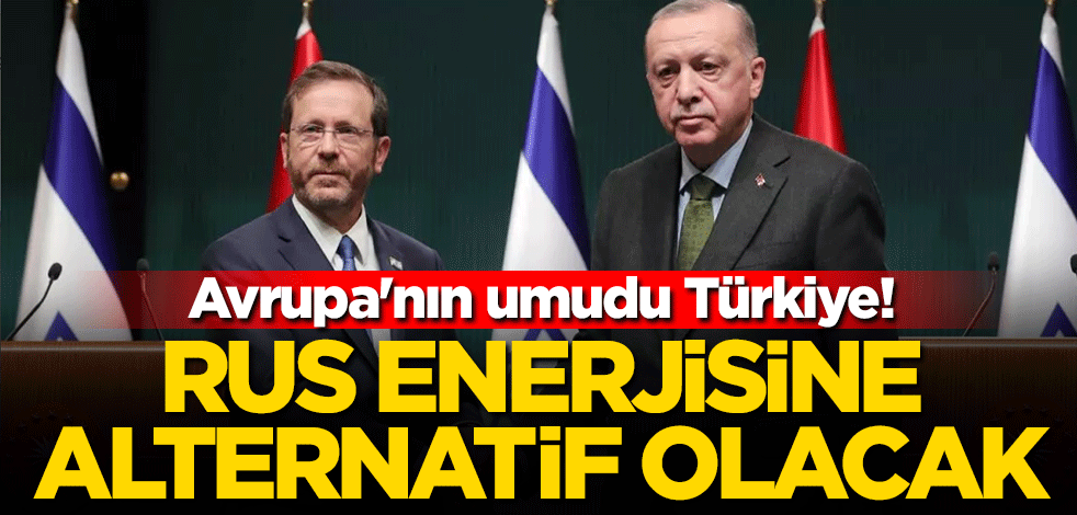 Avrupa'nın umudu Türkiye! Rus enerjisine alternatif olacak