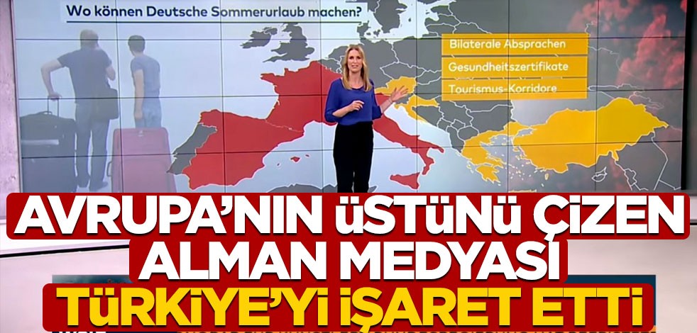 Avrupa'nın üstünü çizen Alman medyası Türkiye'yi işaret etti