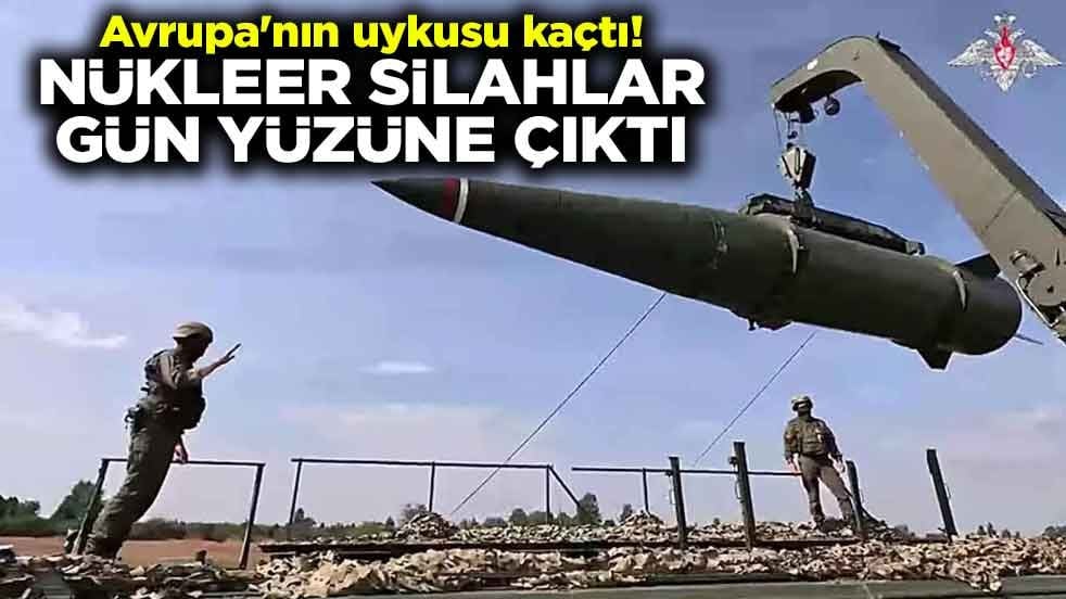 Avrupa'nın uykusu kaçtı! Nükleer silahlar gün yüzüne çıktı