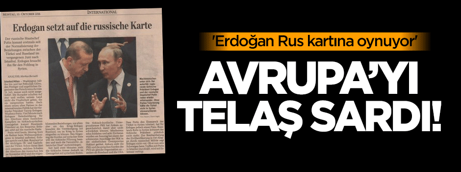 Avrupa'yı telaş sardı!