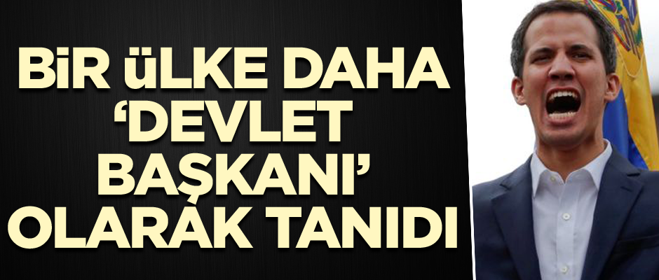 Avustralya, Juan Guaido'yu geçici devlet başkanı olarak tanıdı