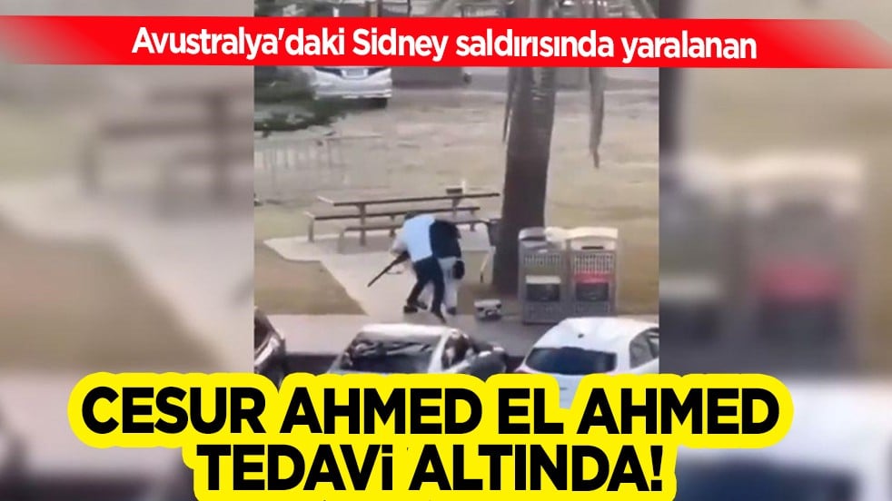 Avustralya, Sydney'deki saldırgana müdahale edip yaralanan Ahmed El Ahmed tedavi altında