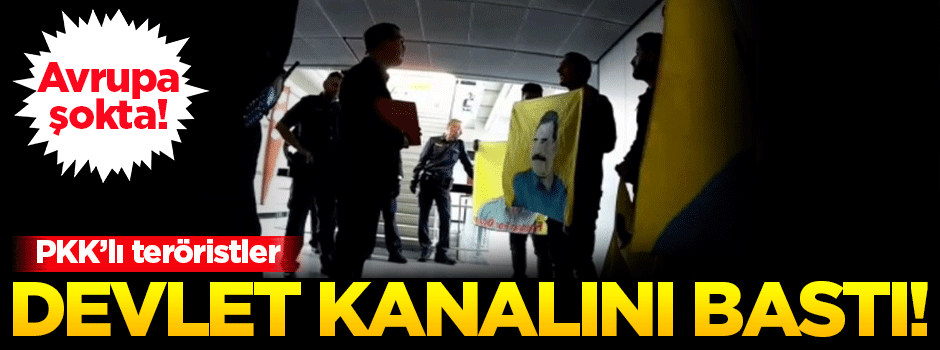 Avusturya'da PKK'lı teröristler devlet televizyonunu bastı