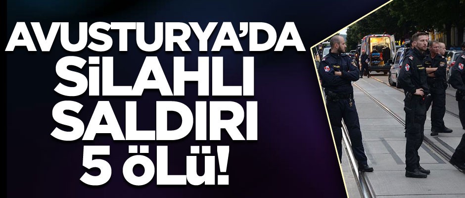 Avusturya’da silahlı saldırı: 5 ölü