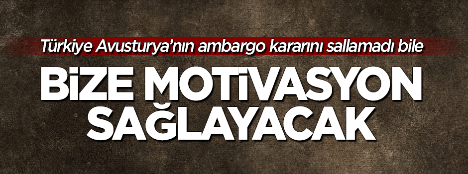 Avusturya'nın ambargo kararına Türkiye'den ilk cevap!