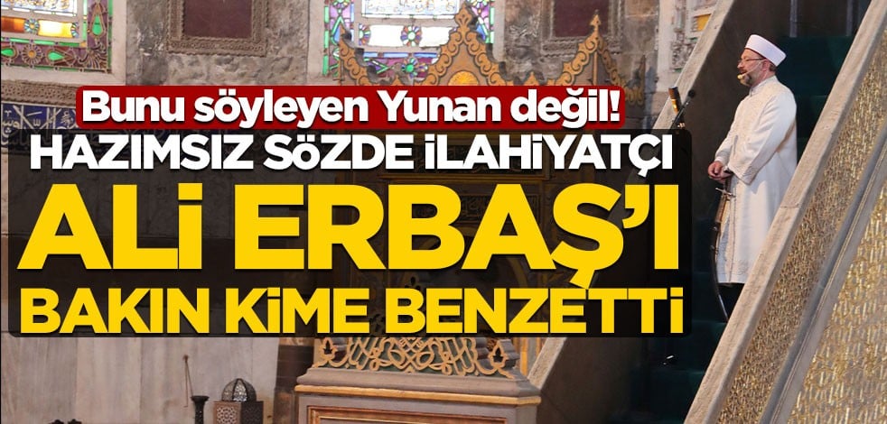 Ayasofya hazımsızlığı: "Gezi İmamı" İhsan Eliaçık’tan Ali Erbaş’a ‘Bağdadi’ benzetmesi