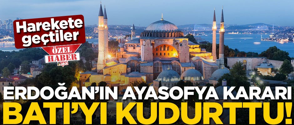 Ayasofya'nın cami olma ihtimali Avrupalıların şiddetli tepkisini çekti