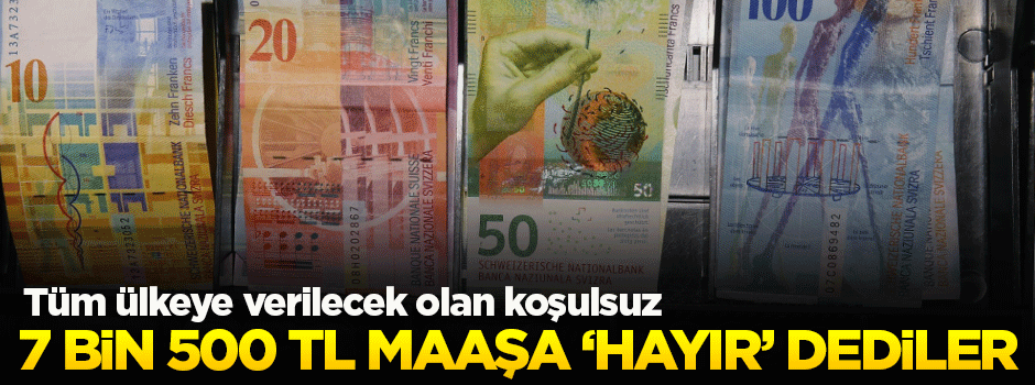 Ayda 7 bin 500 TL maaşa 'hayır' dediler