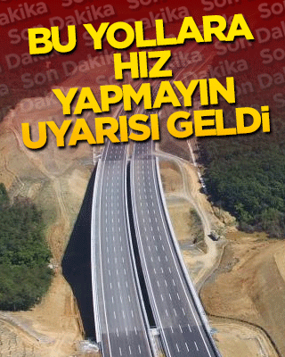 Aydın-Denizli Otoyolu'nda sürücülerin dikkatine