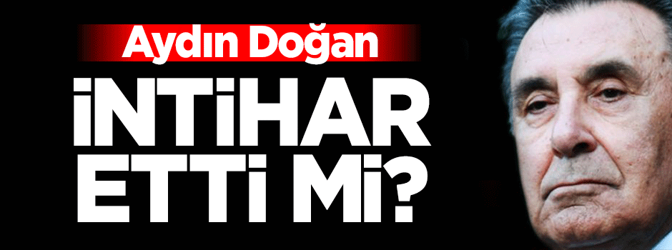 Aydın Doğan intihar etti mi ki Selahattin Demirtaş istifa etsin!