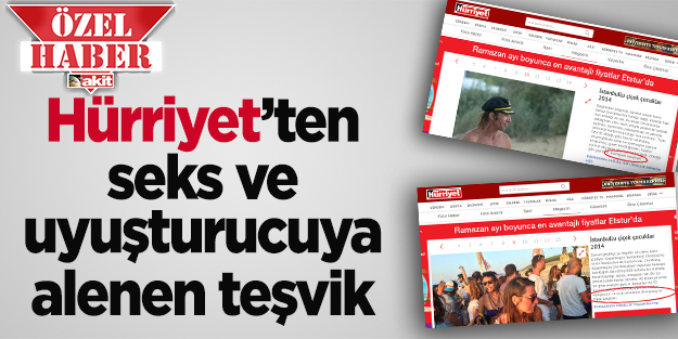 Aydın Doğan medyasında seks ve uyuşturucuya alenen teşvik