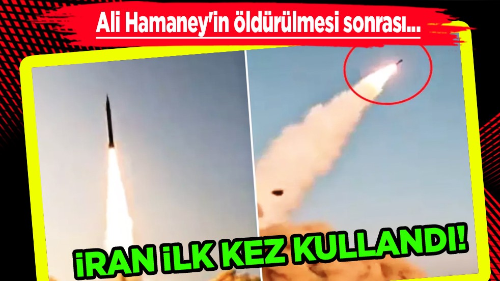 Ayetullah Ali Hamaney'in öldürülmesi sonrası İran, ABD'yi vurmak için ilk kez Fattah-2 hipersonik füzelerini kullandı