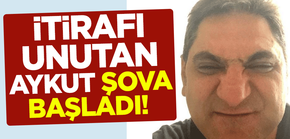 Aykut Erdoğdu itirafı unuttu, şova başladı!