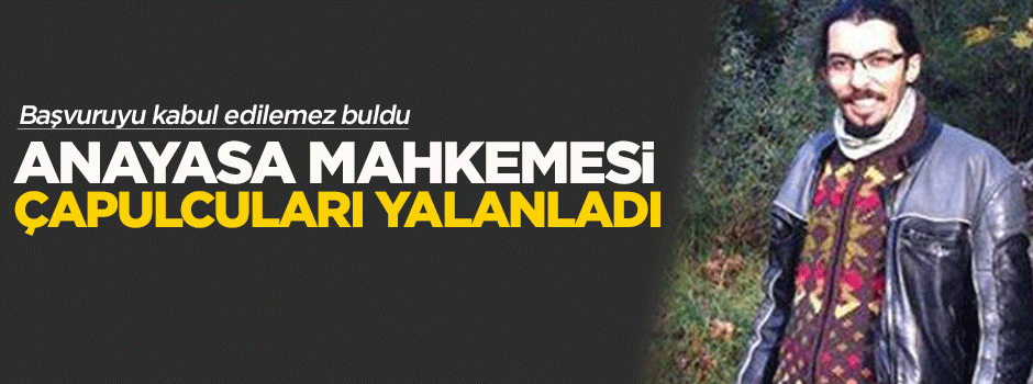 AYM çapulcuları yalanladı