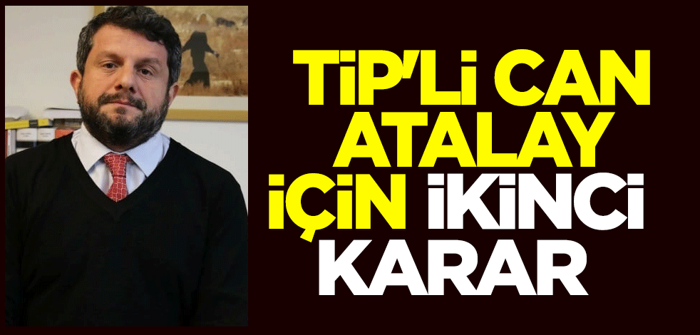 AYM'den ikinci Can Atalay kararı