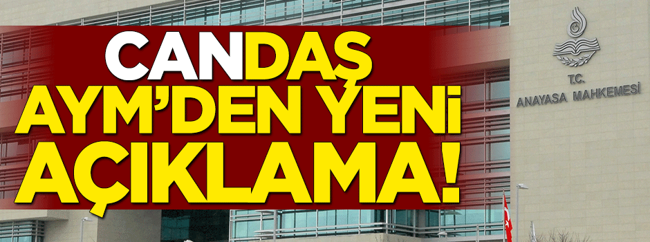 AYM'den yeni açıklama