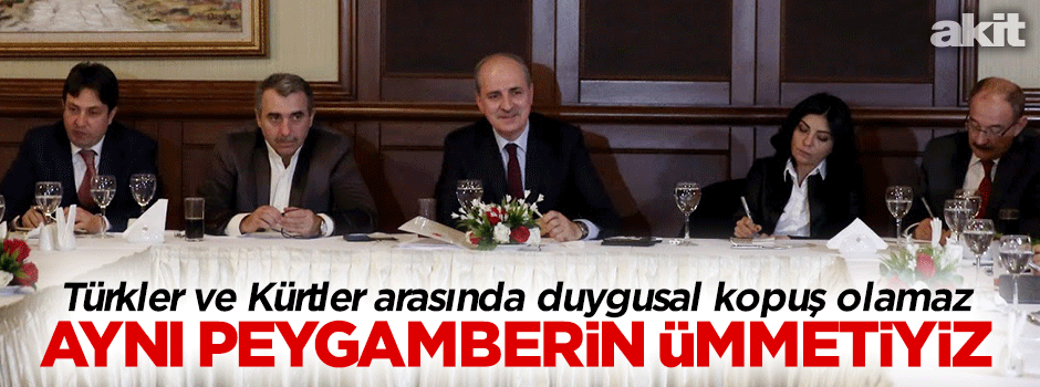 Aynı Peygamberin ümmetiyiz