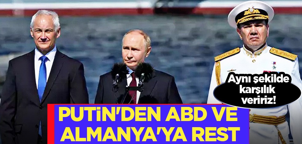 Putin'den ABD ve Almanya'ya rest: Aynı şekilde karşılık veririz! Rusya'dan şaşırtan karar! Herkes şaşkın