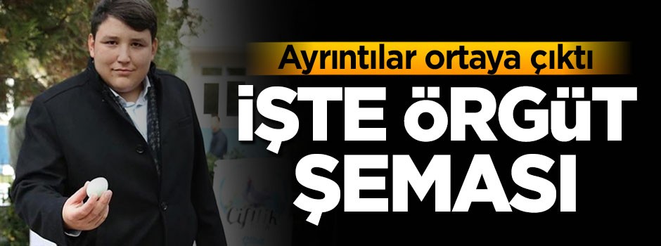 Ayrıntılar ortaya çıktı! İşte örgüt şeması