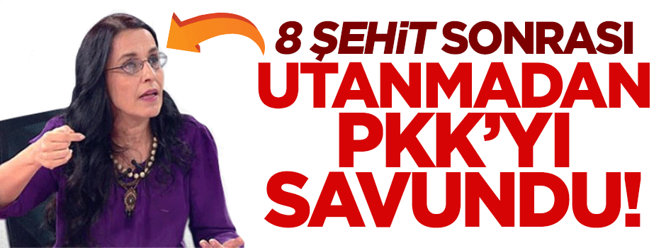 Ayşe Hür utanmadan PKK'yı savundu!