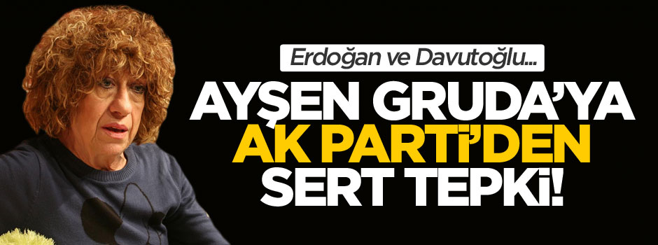 Ayşen Gruda'ya AK Partili Metin Polat'dan tepki