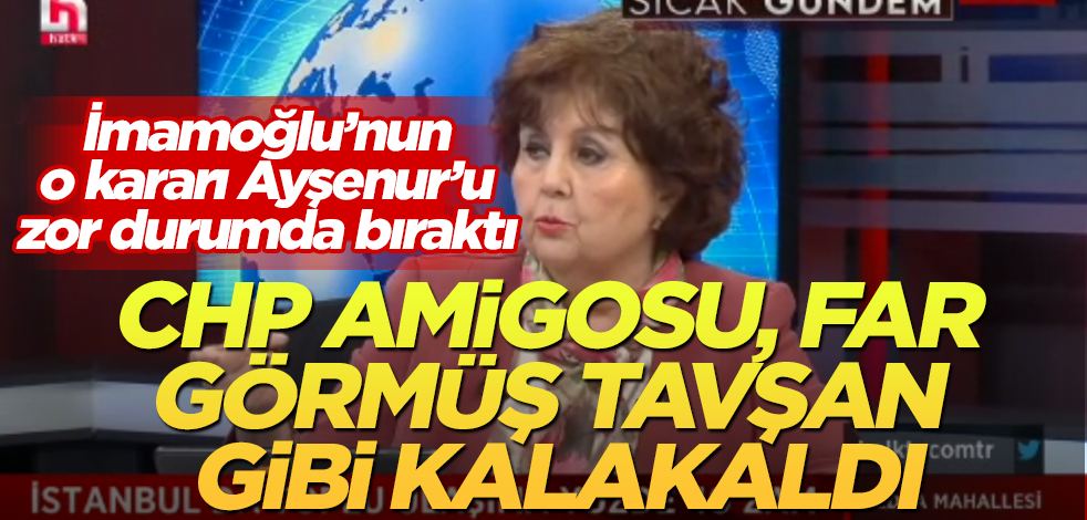 Ayşenur Arslan, İBB'nin okkalı zammını nasıl savunacağını şaşırdı