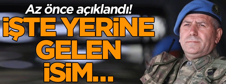 Az önce açıklandı! İşte yerine gelen isim…