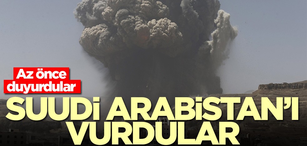 Az önce duyurdular! Suudi Arabistan'ı vurdular