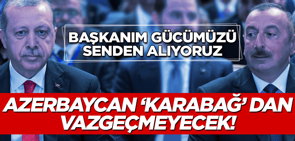 Azerbaycan Cumhurbaşkanı Aliyev'den, BM'ye 'Karabağ' vurgusu