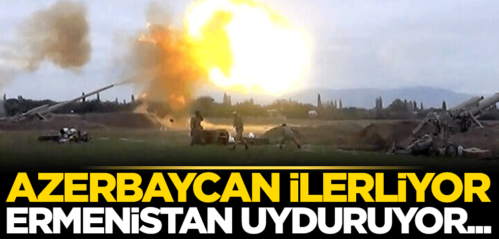 Azerbaycan ilerliyor Ermeni uyduruyor...