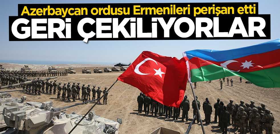 Azerbaycan ordusu kontrolü ele geçirdi... Ermeniler geri çekiliyor