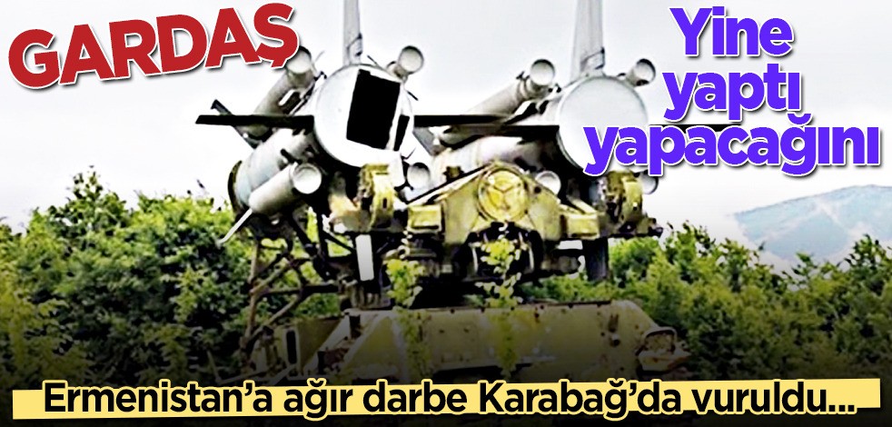 Azerbaycan Savunma Bakanlığı, Karabağ'da Ermenistan'a ait füze sistemine el koydu