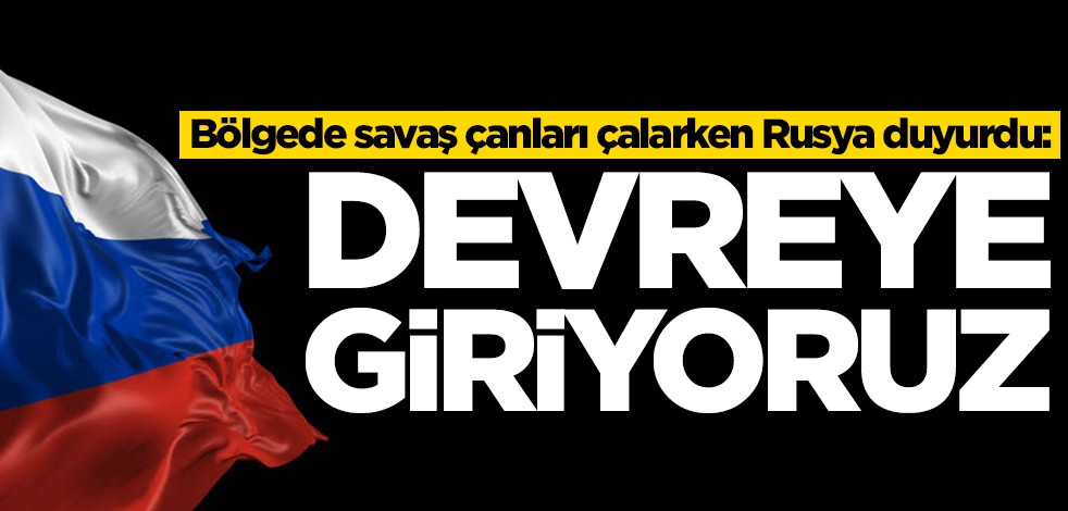 Azerbaycan ve Ermenistan geriliminde yeni perde! Ruslar 'devreye giriyoruz' diyerek duyurdu