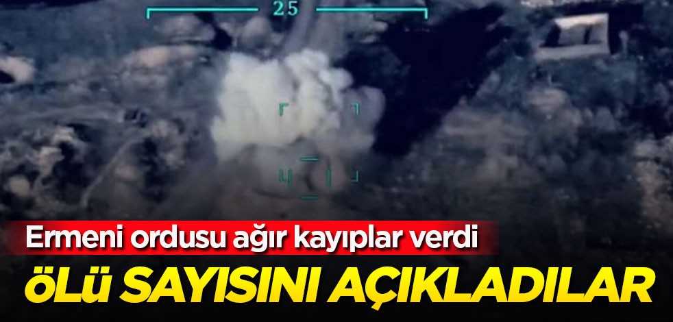 Azerbaycan'dan flaş açıklama! Ermeni ordusu ağır kayıplar verdi