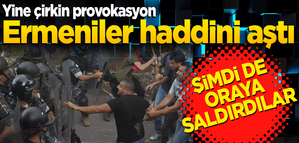 Azerbaycan'ın Beyrut Büyükelçiliği yakınında çirkin provokasyon... Ermeniler haddini aştı