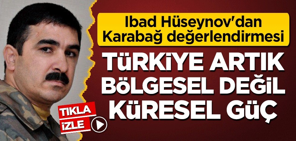 Azerbaycan'ın efsanevi komutanı Hüseynov'dan duygulandıran mesaj