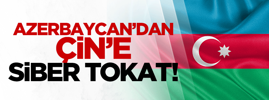 Azerbaycan'ın siber savaşçıları Çin'e saldırdı