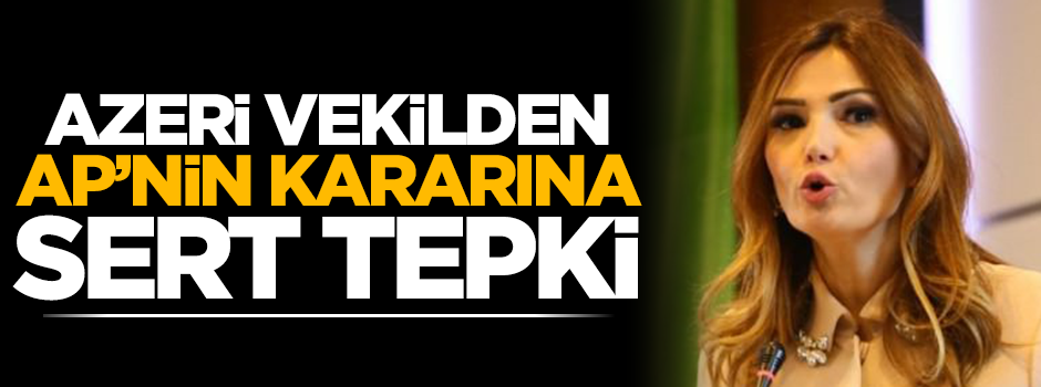 Azeri vekilden AP'nin kararına sert tepki