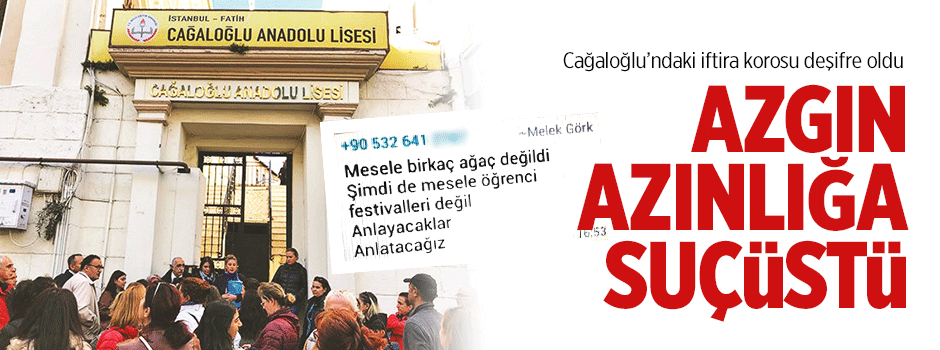 Azgın azınlığa suçüstü