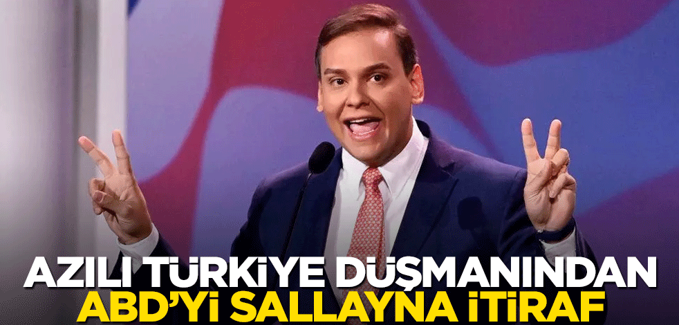 Azılı Türkiye düşmanından ABD'yi sallayan itiraf