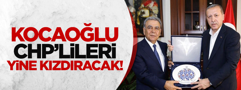 Aziz Kocaoğlu bu kez Davutoğlu'nu karşıladı